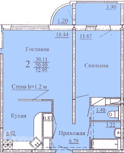 359Фото дизайна квартиры евродвушки