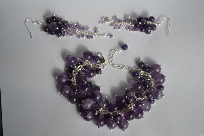 Украшения из аметиста Украшения из аметиста