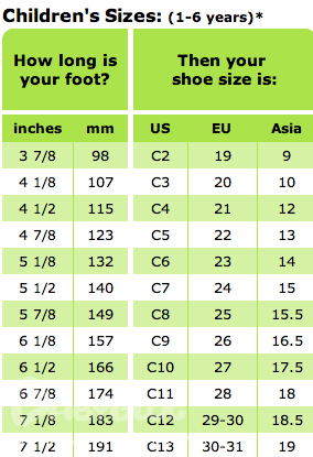 Crocs Интернет Магазин Размерная Сетка