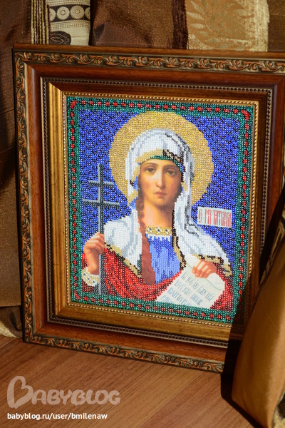 Иконы из бисера в подарок Иконы из бисера в подарок