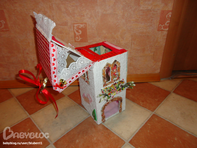 Поделки из коробок чая дома Поделки из коробок чая дома