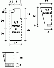 Конверт крючком размеры схема Конверт крючком размеры схема