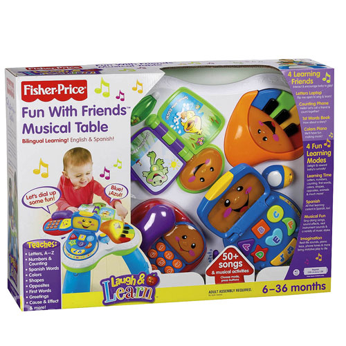 Развивающий стол fisher price