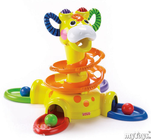 Развивающий столик fisher price жираф