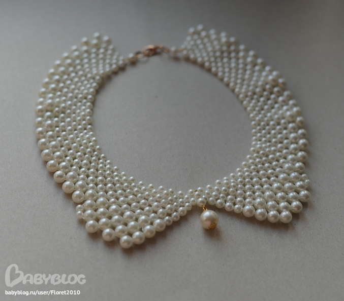 Хочу заказать воротник из бисера