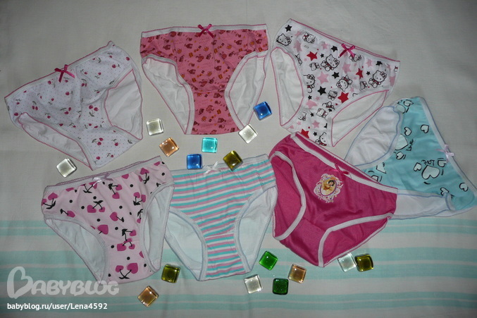 4 выкуп! хлопковые трусики 7 шт в сумочке, цена 390 руб!