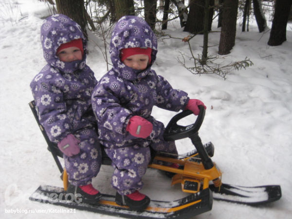Снегокат для двойни)) — 10 ответов | форум Babyblog