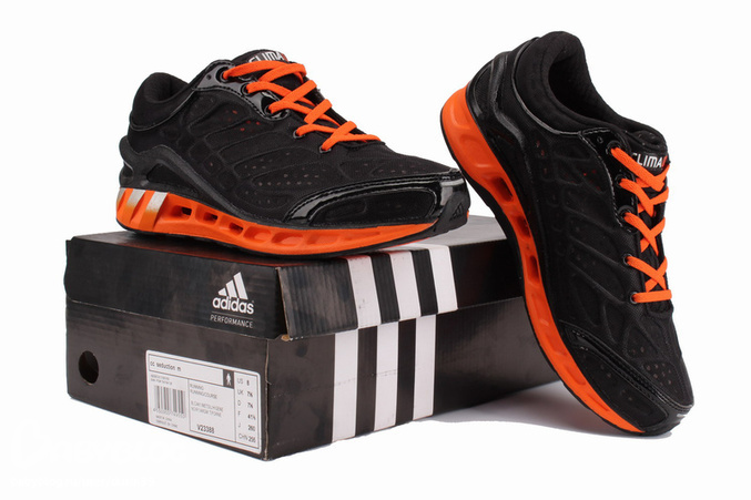 Купить Черно Оранжевые Кроссовки