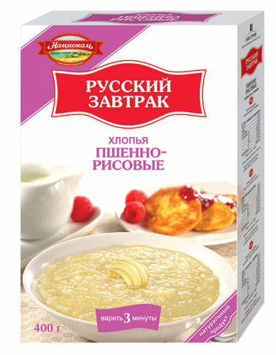 Пшенные хлопья русская каша