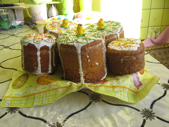 Куличи необыкновенно-вкусные ко дню Святой Пасхи