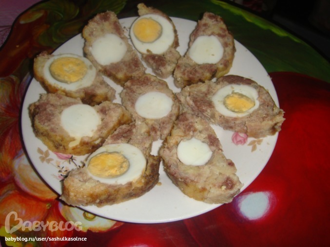 рулет из фарша