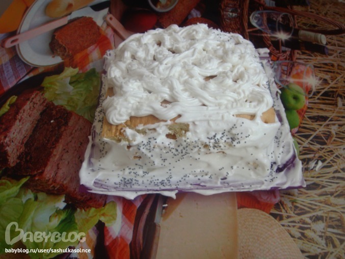 торт с белковым кремом
