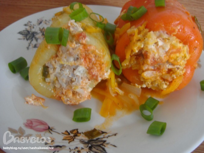 перцы фаршированные