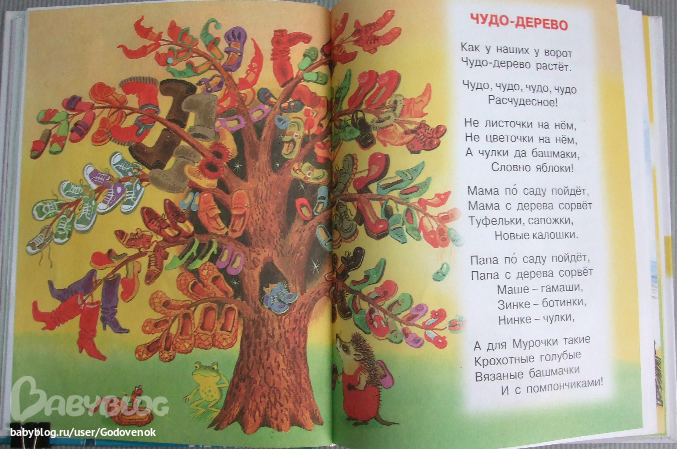 Как у нашего мирона. Стихотворение Чуковского чудо дерево.