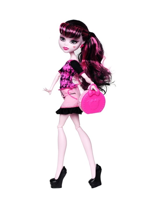 Кукла monster high дракулаура стильные прически dvh36