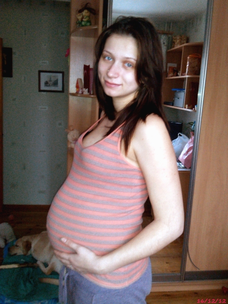 Здесь нам 30 неделек)