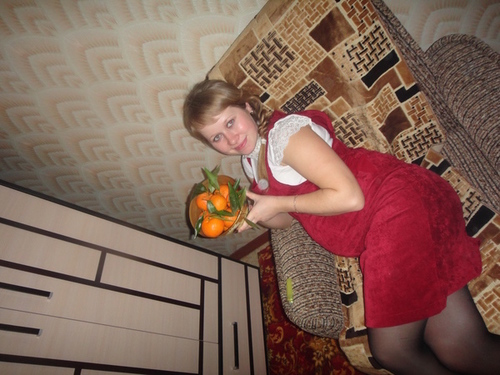 на новый год.29 недель))