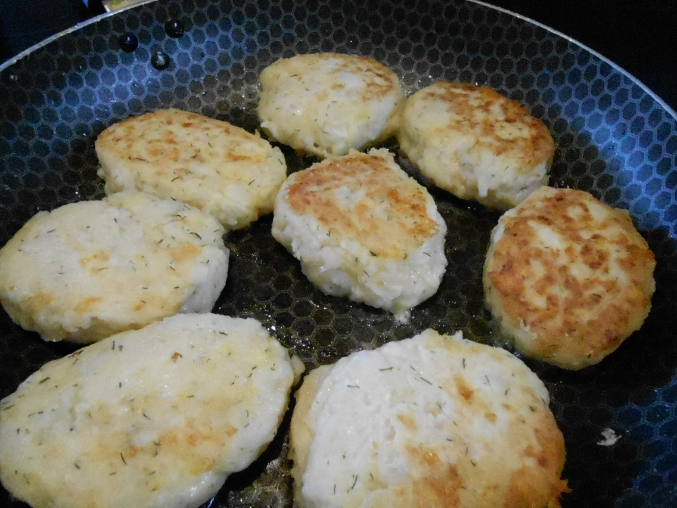 Котлетки из цвет. капусты с сыром